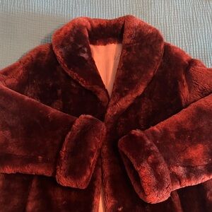 VINTAGE 1960’s  Faux Fur jacket